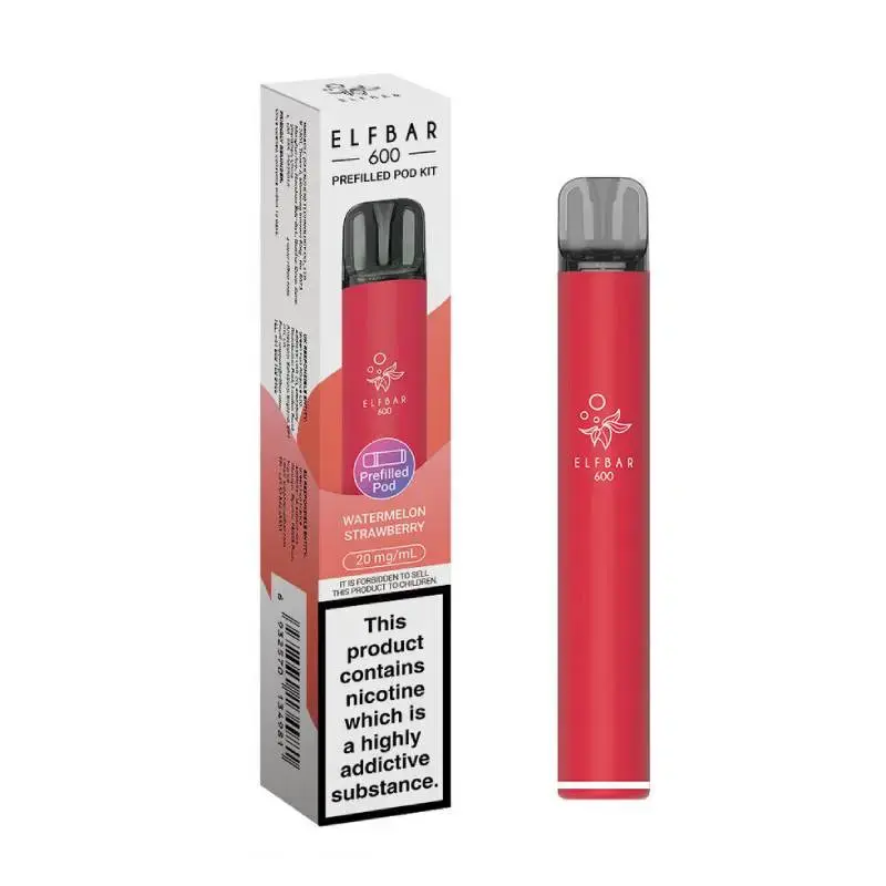 Watermelon Strawberry Elf Bar 600 Prefilled Pod Kit